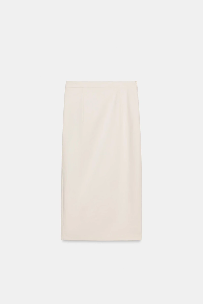 WRAP MIDI SKIRT