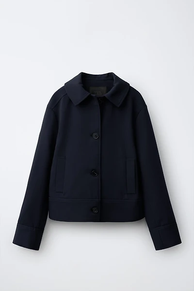 SHIRT COLLAR JACKET