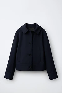 SHIRT COLLAR JACKET