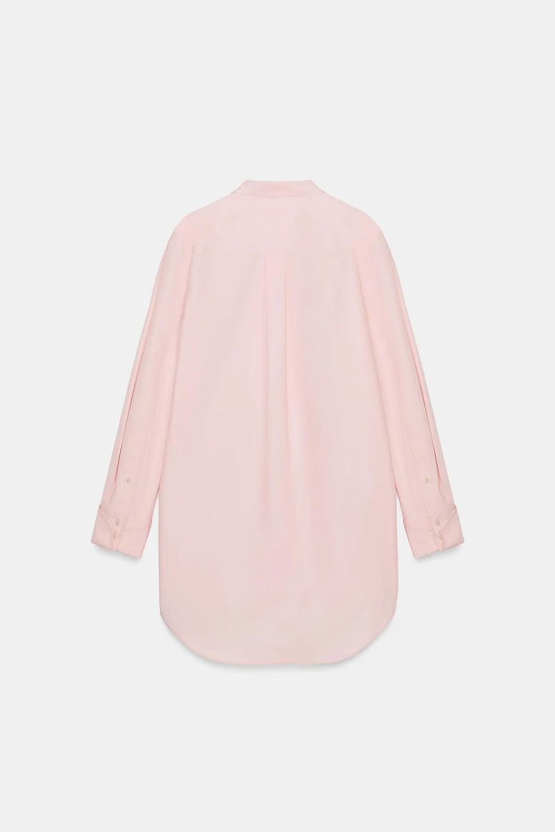 CHEMISE ASYMÉTRIQUE POPELINE ZW COLLECTION