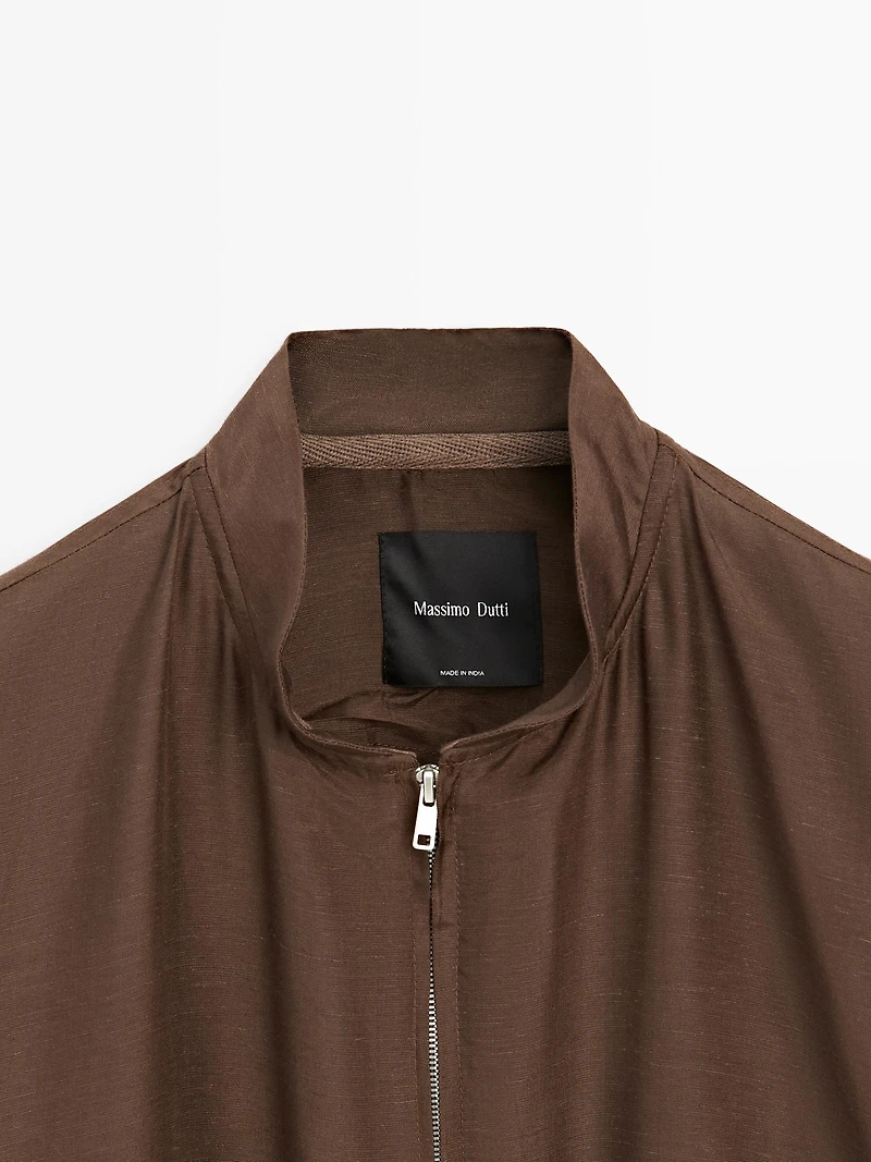 Veste bomber fluide