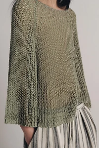 PULL EN MAILLE AJOURÉ