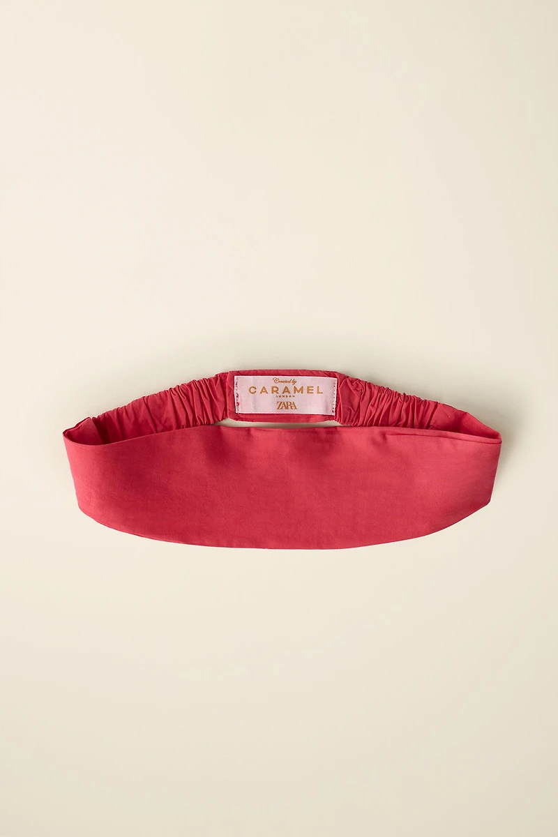 ELASTIC HEADBAND CREATED BY CARAMEL LONDON X ZARA