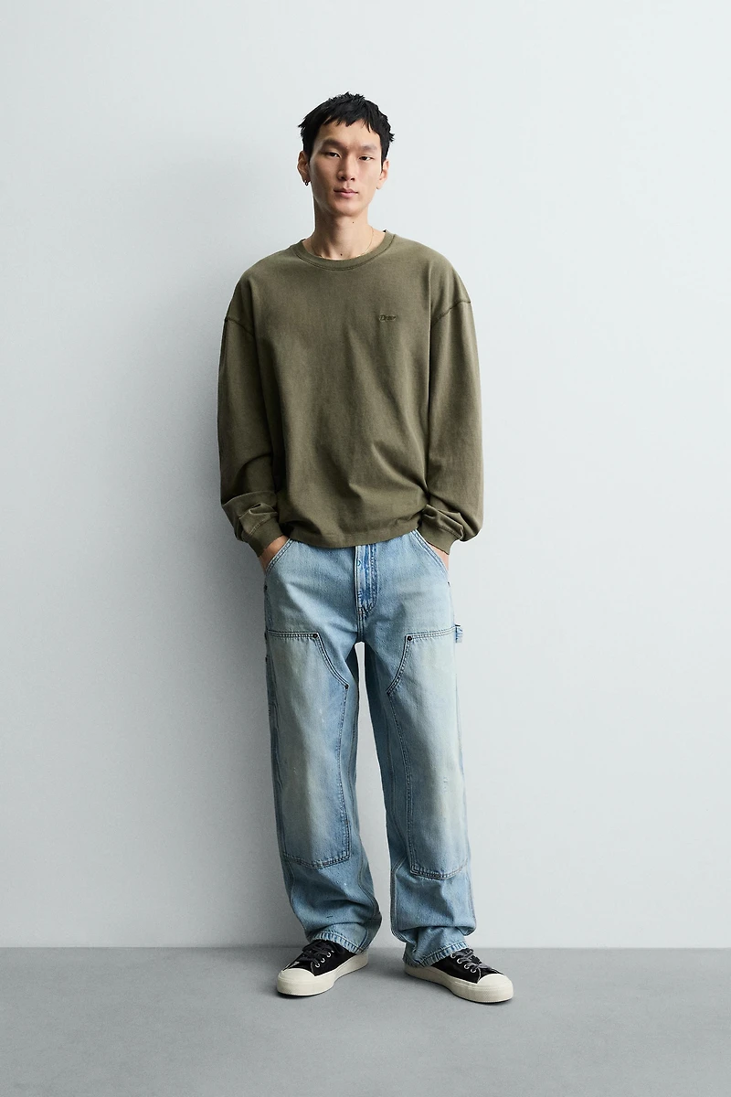 T-SHIRT LAVÉ STRUCTURÉ