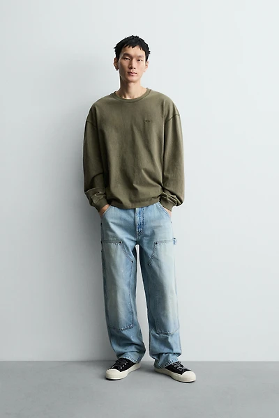 T-SHIRT LAVÉ STRUCTURÉ