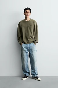 T-SHIRT LAVÉ STRUCTURÉ