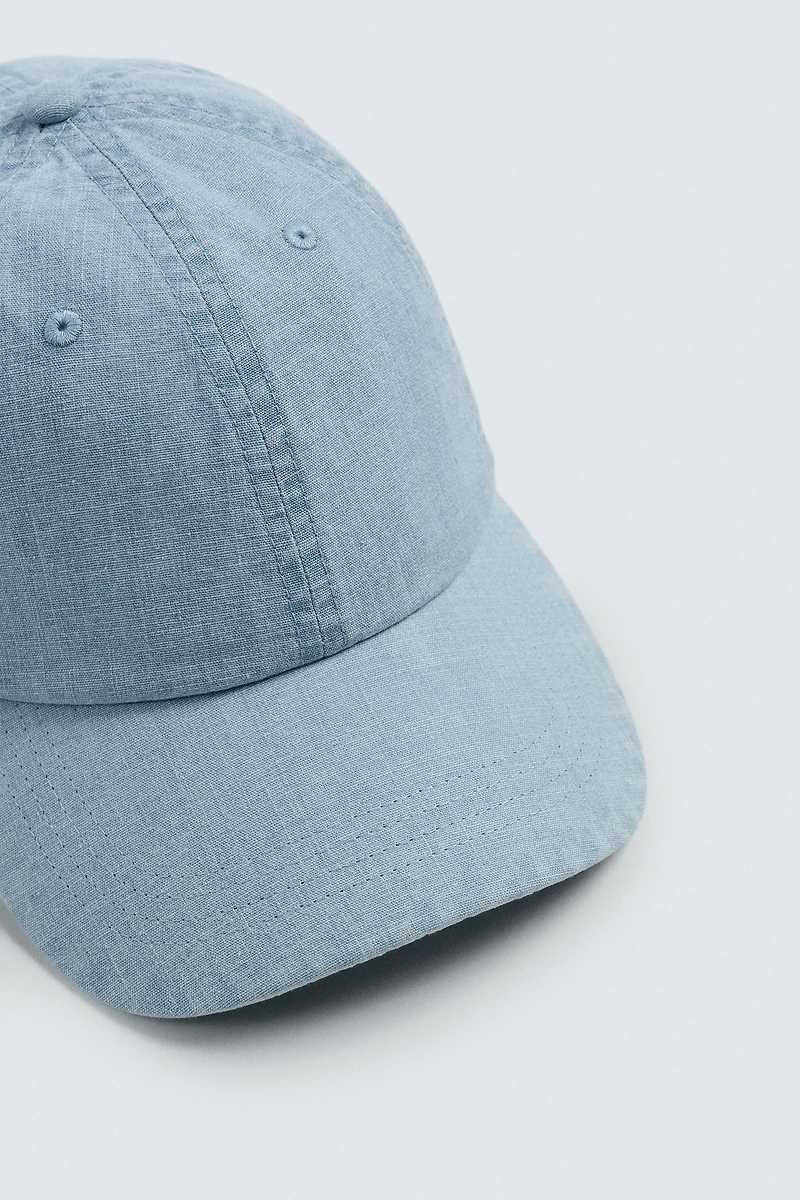 COTTON CHAMBRAY CAP