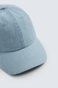 COTTON CHAMBRAY CAP