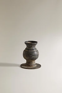 TALL IRON CANDLEHOLDER