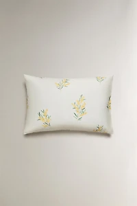 TAIE D’OREILLER SATIN MIMOSAS