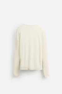 T-SHIRT STRUCTURE SEMI-TRANSPARENT