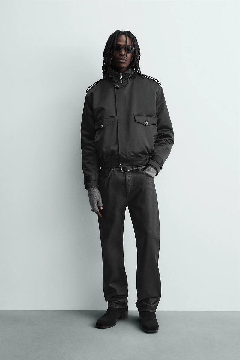 BLOUSON BOMBER TECHNIQUE MATELASSÉ