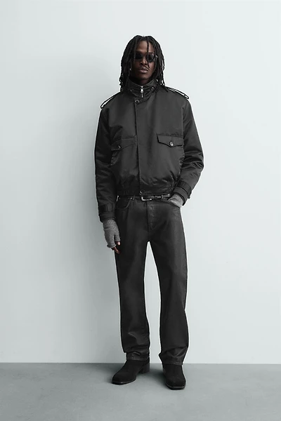 BLOUSON BOMBER TECHNIQUE MATELASSÉ