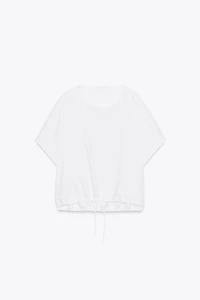 COTTON TIE T-SHIRT