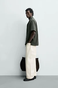 REGULAR FIT TEXTURED SHIRT