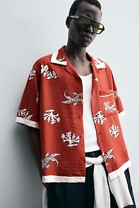 CARP PRINT SHIRT