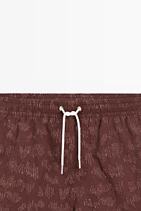 Printed swimming trunks