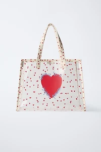 VALENTINE'S DAY SHOPPER BAG