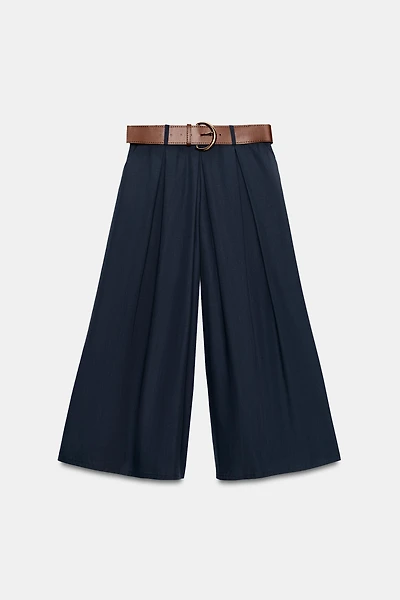 BELTED CULOTTES