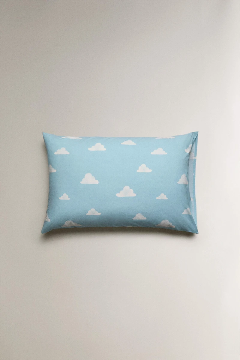 TAIE D’OREILLER ENFANT IMPRIMÉ NUAGES