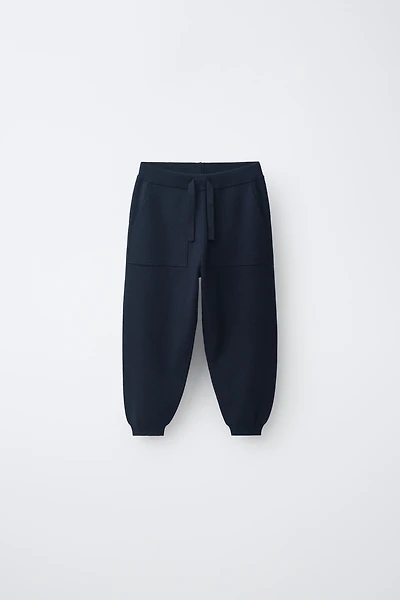 PANTALON DE JOGGING EN MAILLE