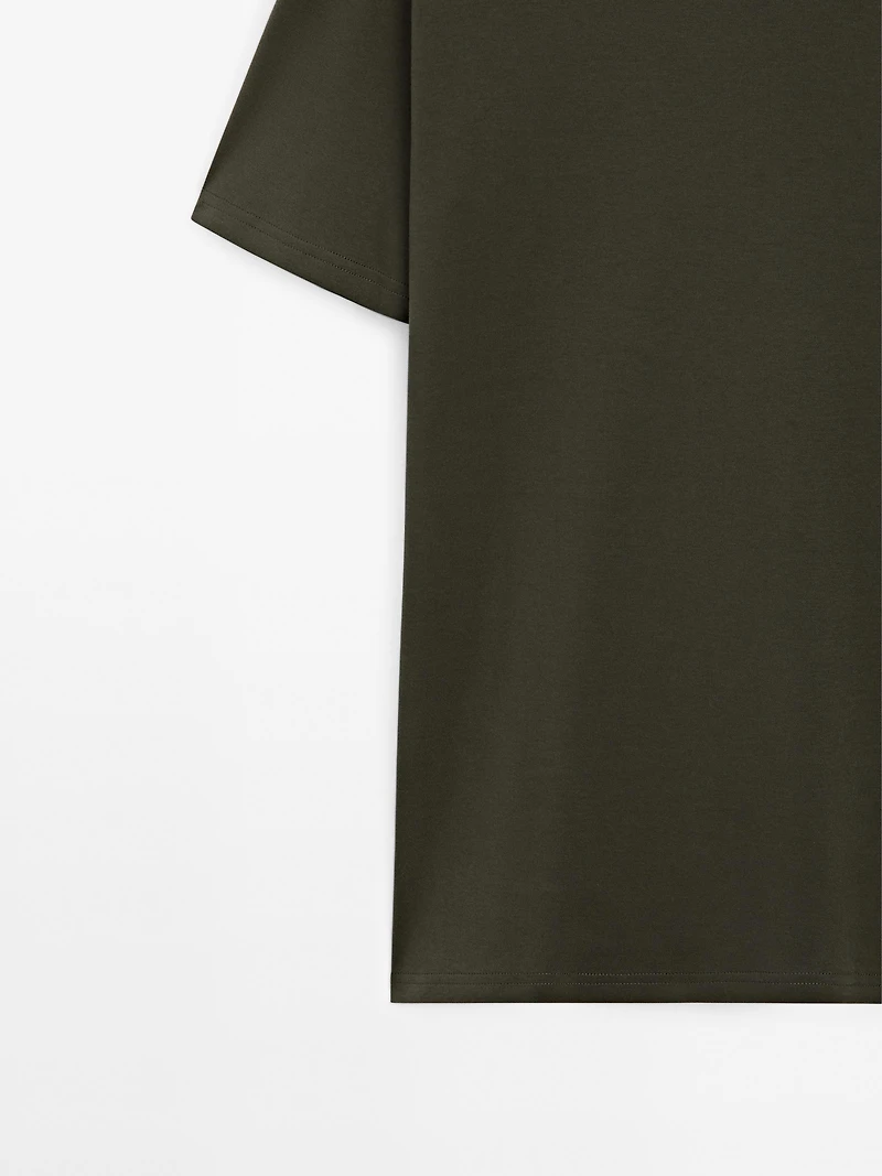 100% mercerised cotton T-shirt