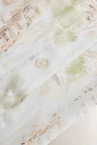 COTTON LANDSCAPE DUVET COVER