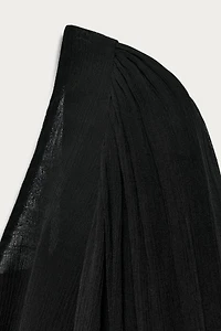 RUFFLED TOP MARISA BERENSON X ZARA