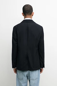 Blazer en laine froide