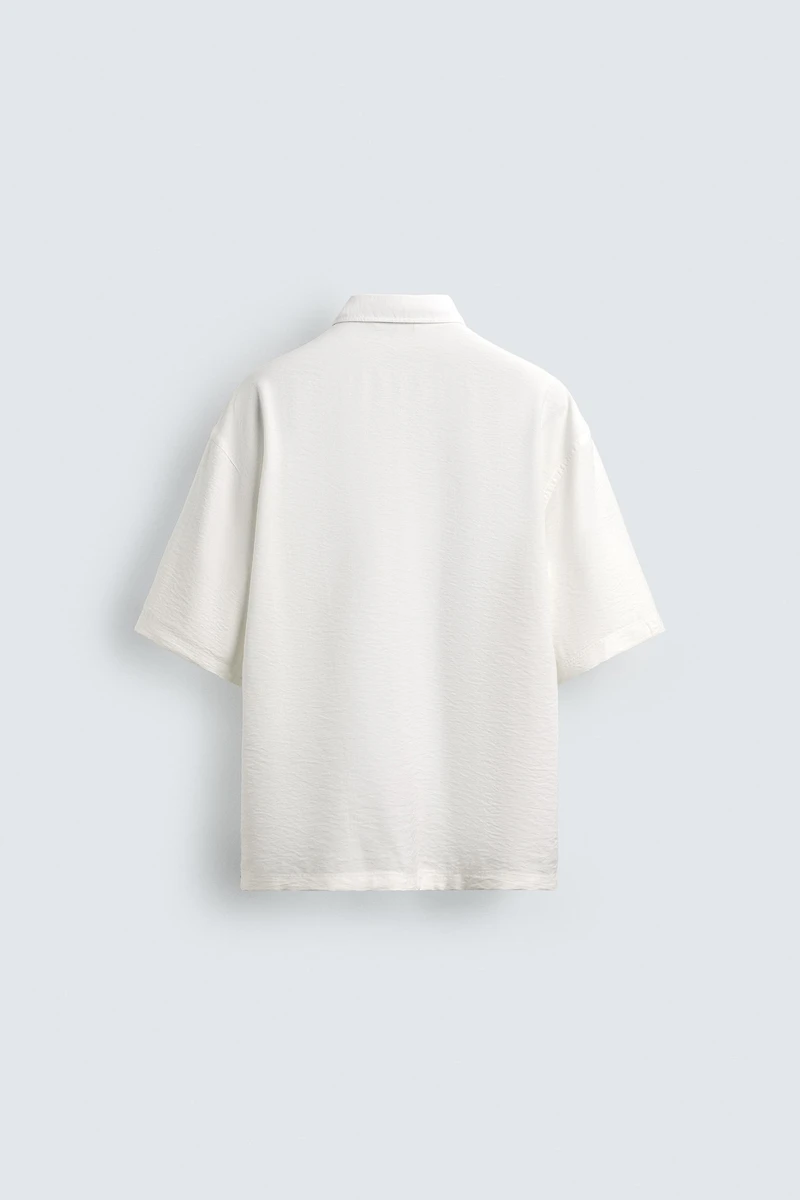 EMBROIDERED FLOWY SHIRT