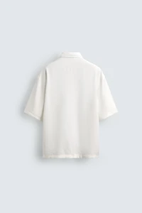 EMBROIDERED FLOWY SHIRT