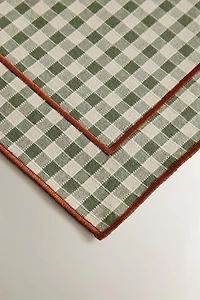 SET DE TABLE CARREAUX ET SURPIQÛRES