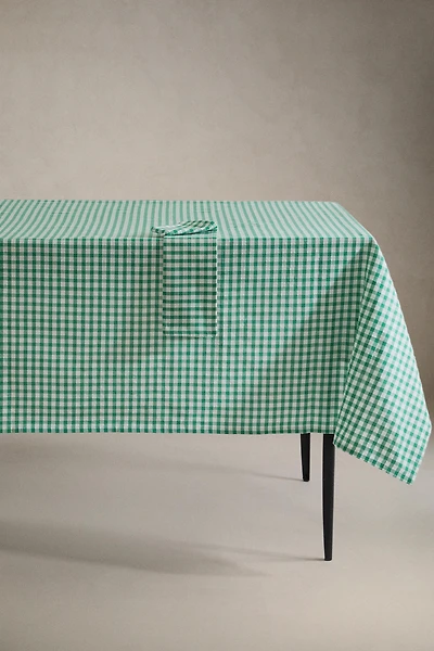 GINGHAM CHECK TABLECLOTH