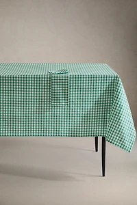 GINGHAM CHECK TABLECLOTH