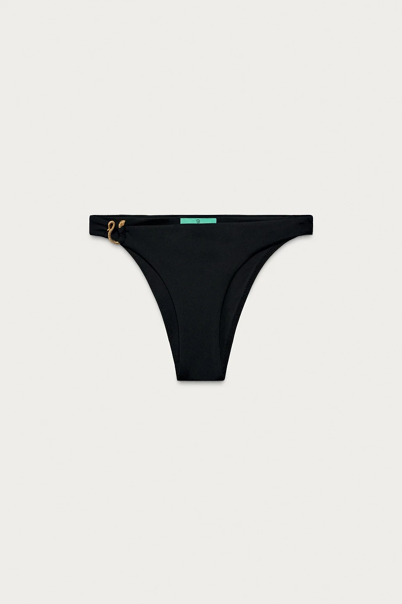 MARISA BERENSON X ZARA SNAKE BIKINI BOTTOMS