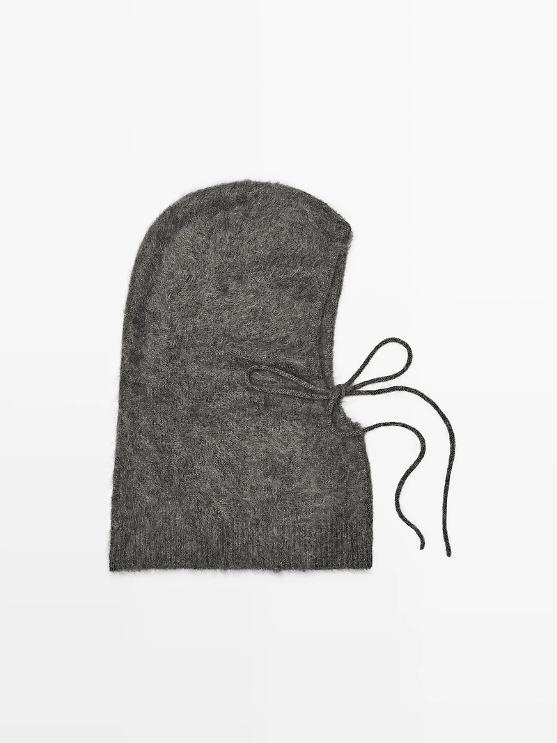 100% cashmere balaclava