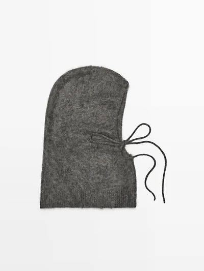 100% cashmere balaclava
