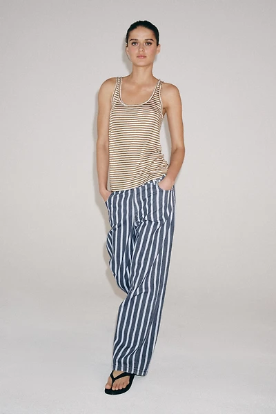 STRIPED RUSTIC T-SHIRT