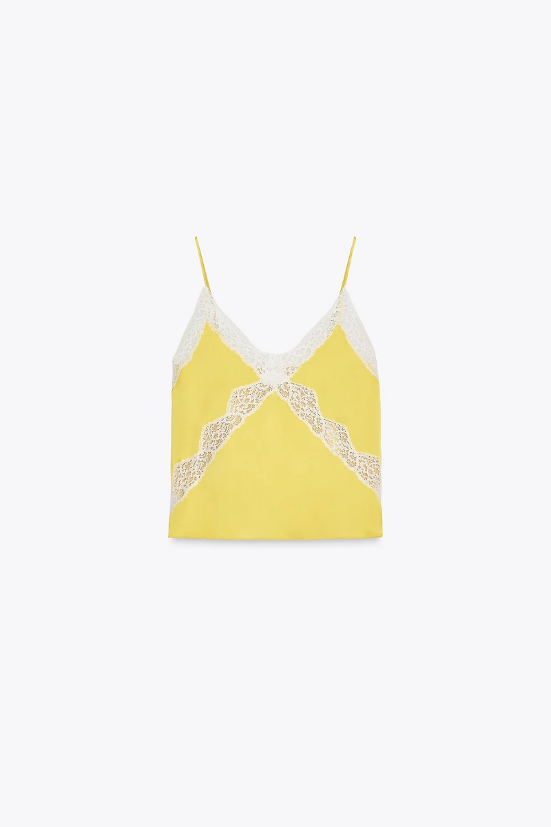 LACE CAMISOLE TOP