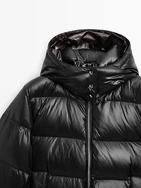 Doudoune shiny déperlante