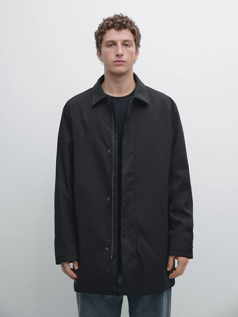 Trench tissu déperlant