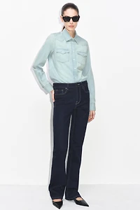 ZW COLLECTION BOOTCUT MID-RISE JEANS