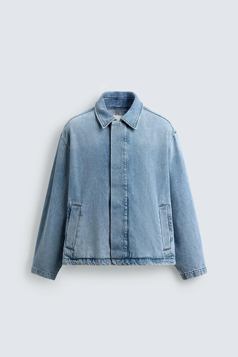 VESTE EN JEAN DÉLAVÉE