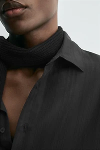 CHEMISE EN JACQUARD À RAYURES