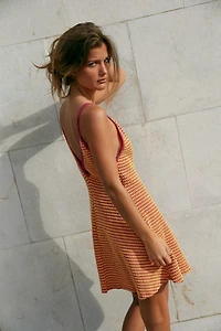 JACQUARD SHORT DRESS