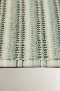 STRIPED COTTON BATH MAT