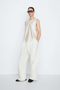 Asymmetric wrap top - STUDIO
