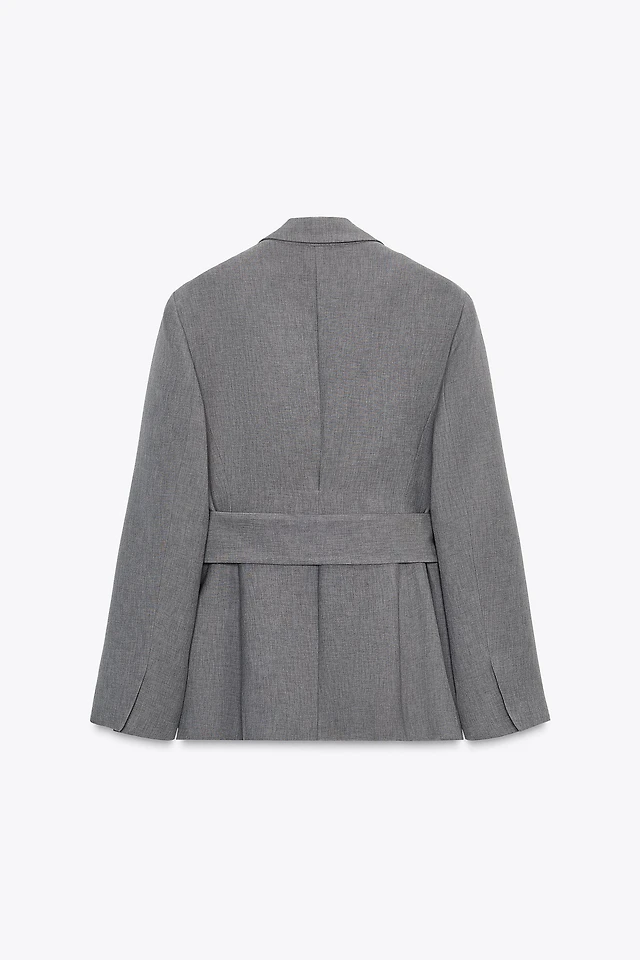 Shop Banana Republic Relaxed Drapey Belted Blazer at Beverly