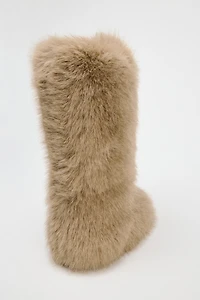 FAUX FUR BOOTS SKI COLLECTION