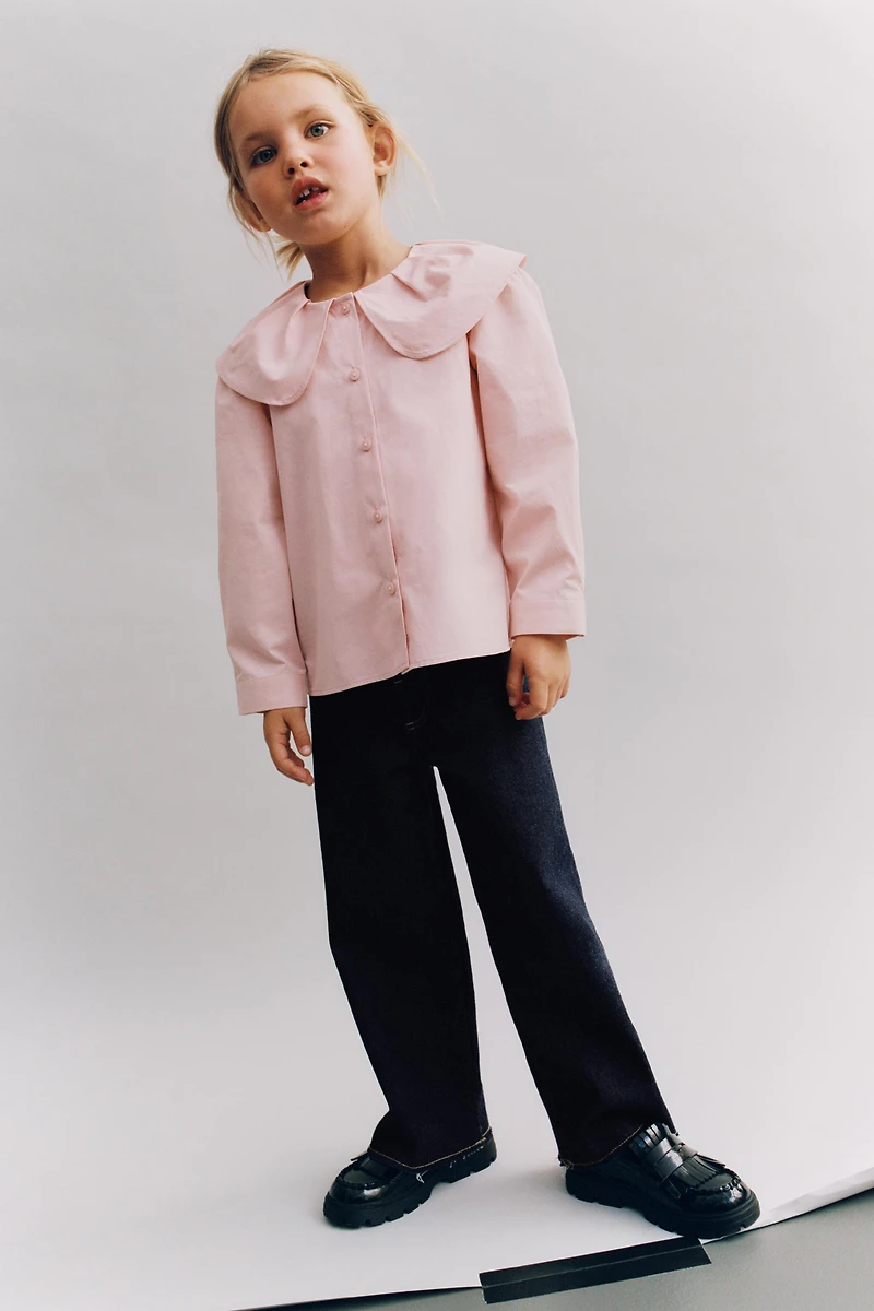 PETER PAN COLLAR SHIRT